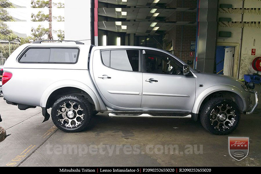 20x9.0 Lenso Intimidator 5 IM5 on MITSUBISHI TRITON