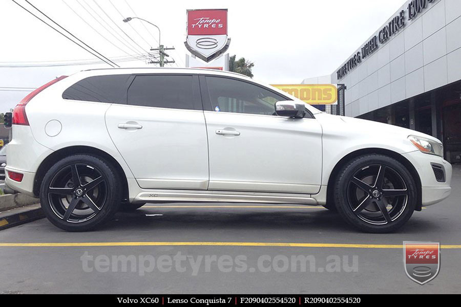 20x9.0 20x10.5 Lenso Conquista 7 MKS CQ7 on VOLVO XC60