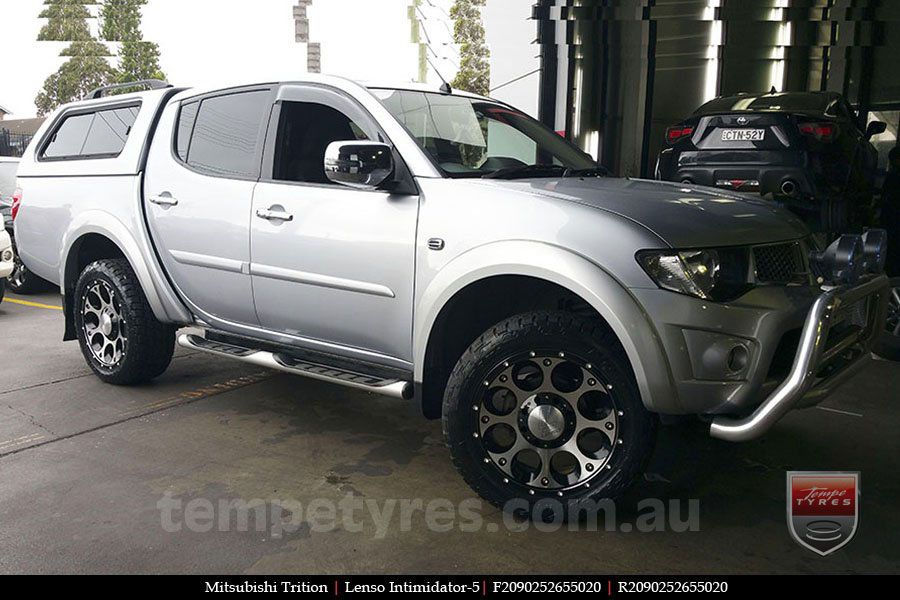 20x9.0 Lenso Intimidator 5 IM5 on MITSUBISHI TRITON