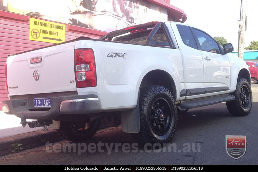 18x9.0 Ballistic Anvil on HOLDEN COLORADO