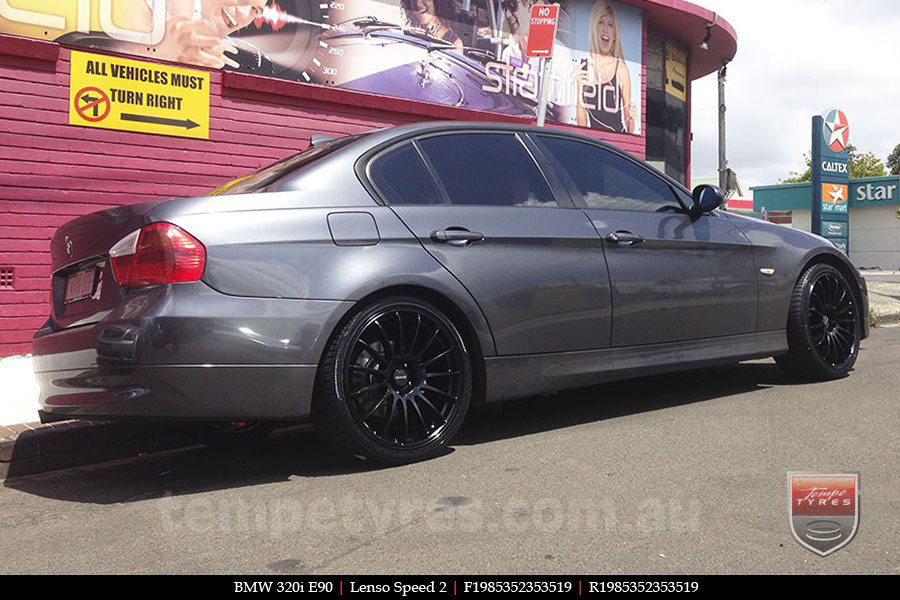 19x8.5 19x9.5 Lenso Speed 2 SP2 on BMW 3 SERIES