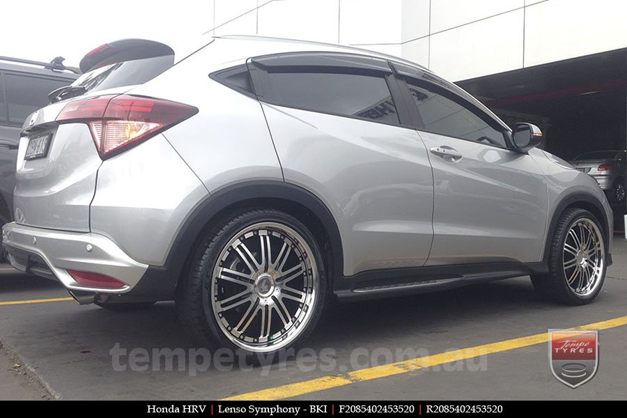 20x8.5 Lenso Symphony - BKI on HONDA HRV