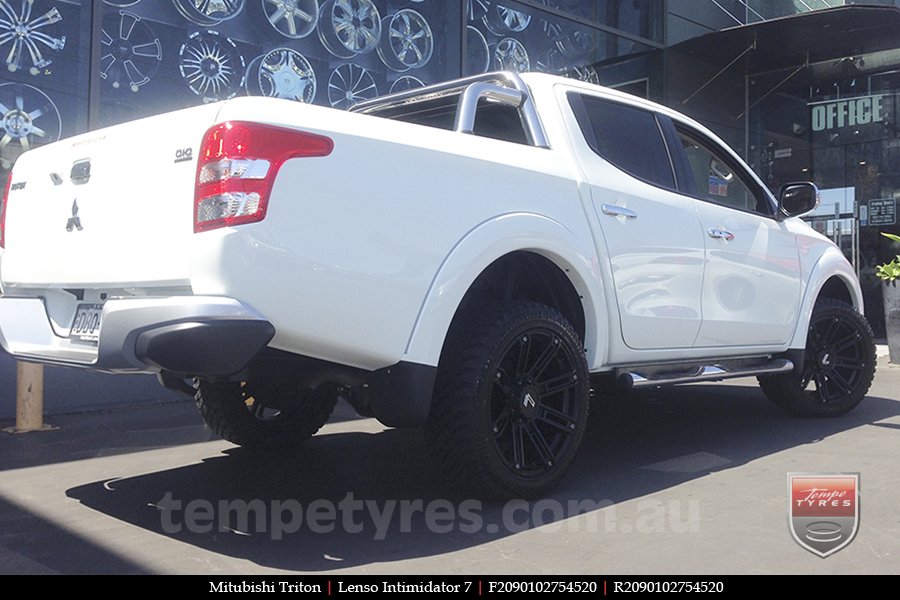 20x9.0 Lenso Intimidator 7 IM7 on MITSUBISHI TRITON