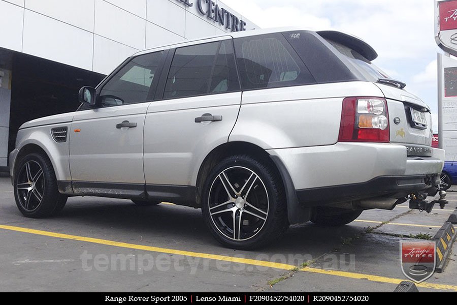 20x9.0 20x10 Lenso Miami on RANGE ROVER SPORT