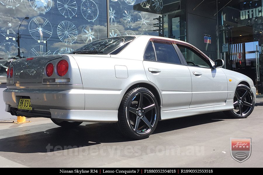 10x7.0 Starcorp E Series on NISSAN SKYLINE