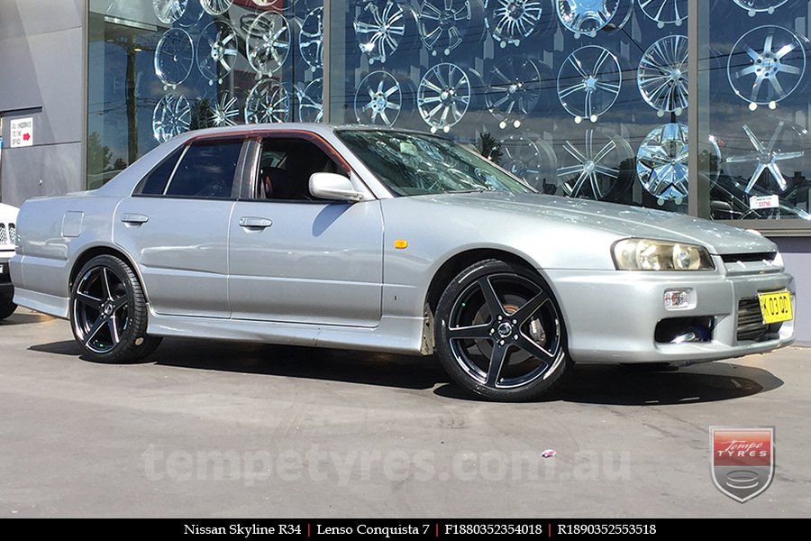 10x7.0 Starcorp E Series on NISSAN SKYLINE