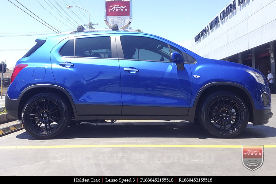 18x8.0 Lenso Speed 3 SP3 on HOLDEN TRAX