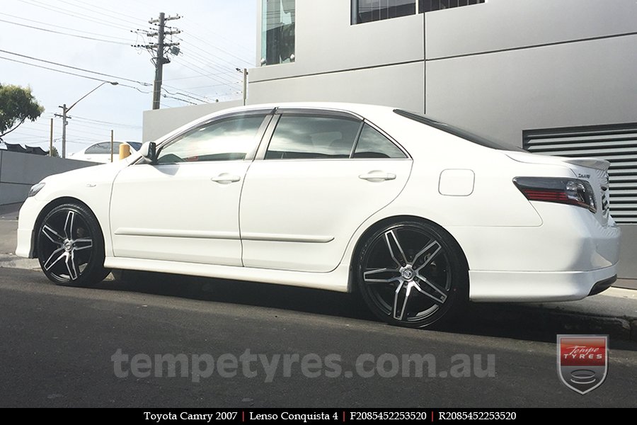 20x8.5 20x9.5 Lenso Conquista 4 CQ4 on TOYOTA CAMRY