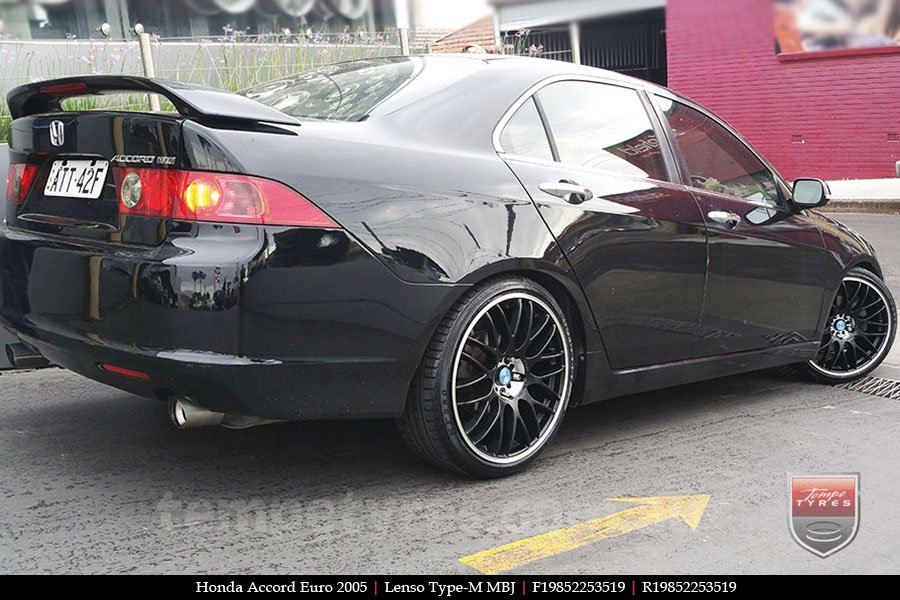 19x8.5 Lenso Type-M MBJ on HONDA ACCORD