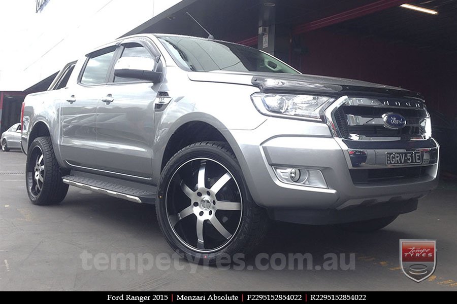 22x9.5 Menzari Absolute on FORD RANGER