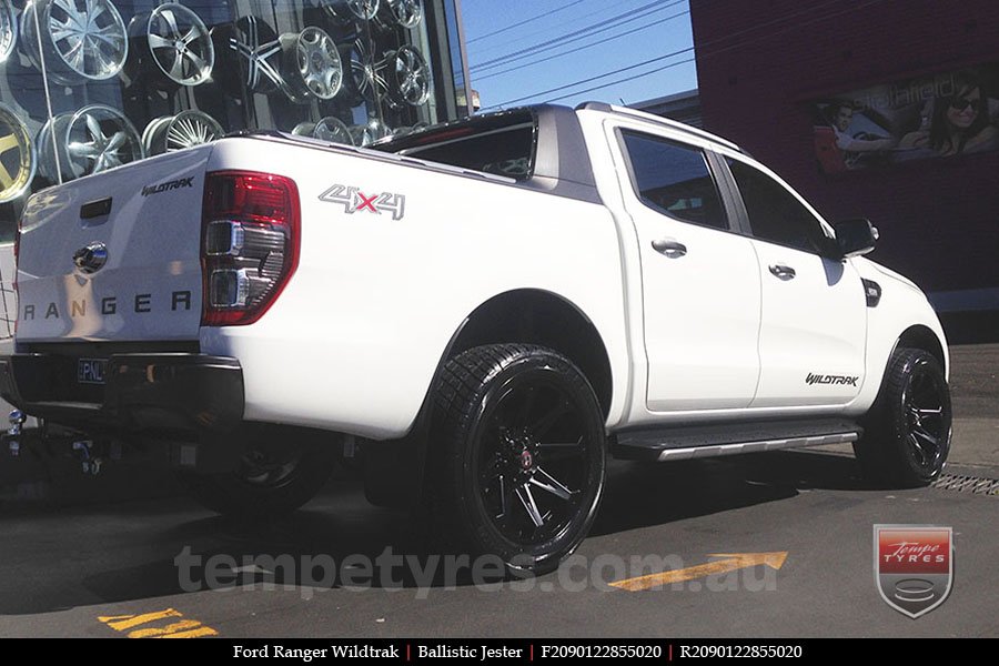 20x9.0 Ballistic Jester on FORD RANGER WILDTRAK