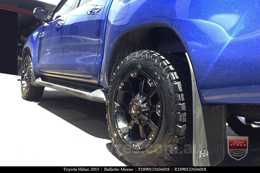 18x9.0 Ballistic Morax on TOYOTA HILUX