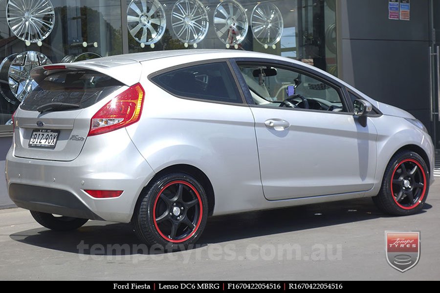 16x7.0 Lenso DC6 MBRG on FORD FIESTA