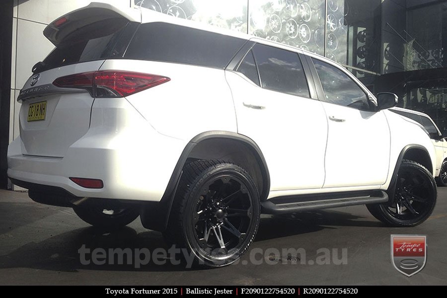 20x9.0 Ballistic Jester on TOYOTA FORTUNER