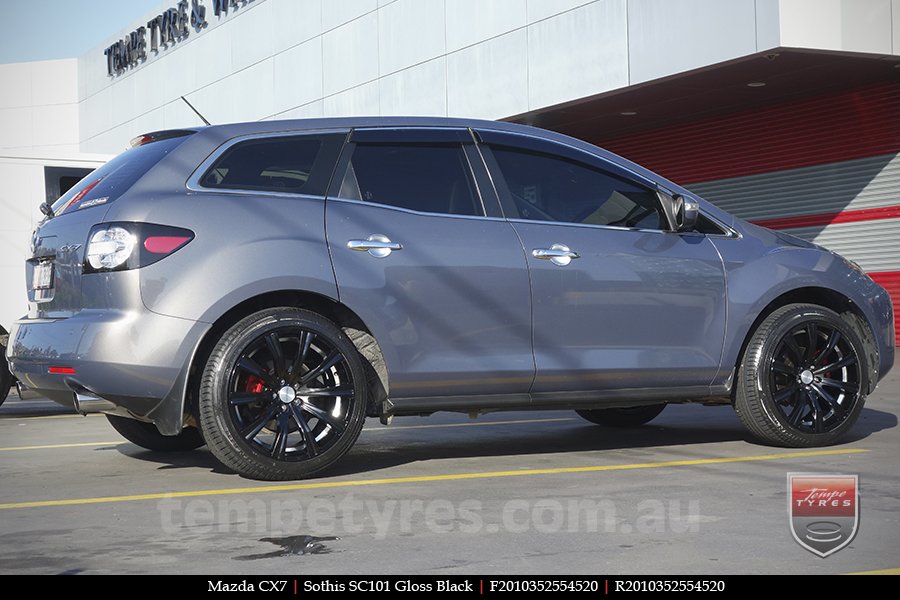 20x8.5 20x10 Sothis SC101 GB on MAZDA CX7