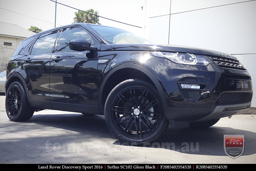 20x8.5 20x10 Sothis SC102 GB on LAND ROVER DISCOVERY SPORT