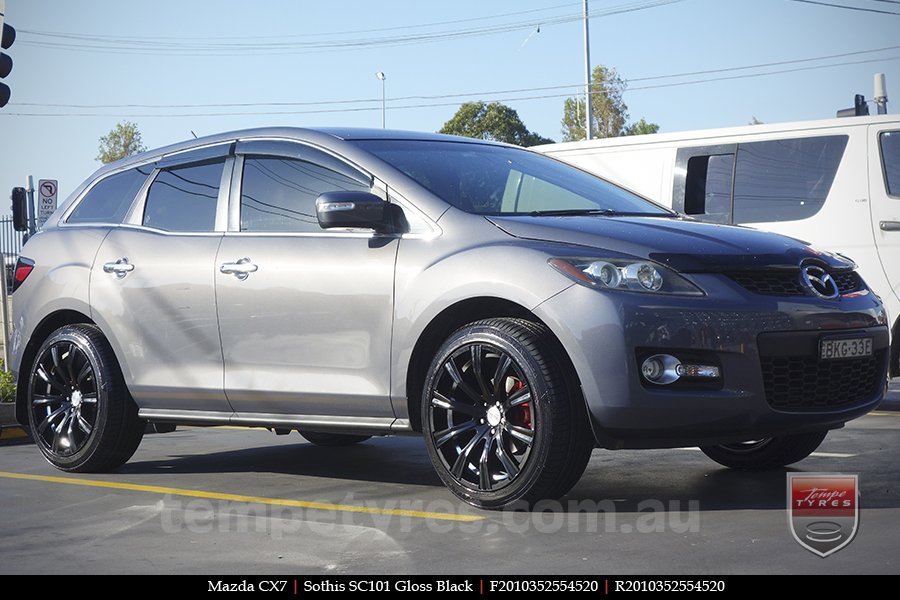 20x8.5 20x10 Sothis SC101 GB on MAZDA CX7