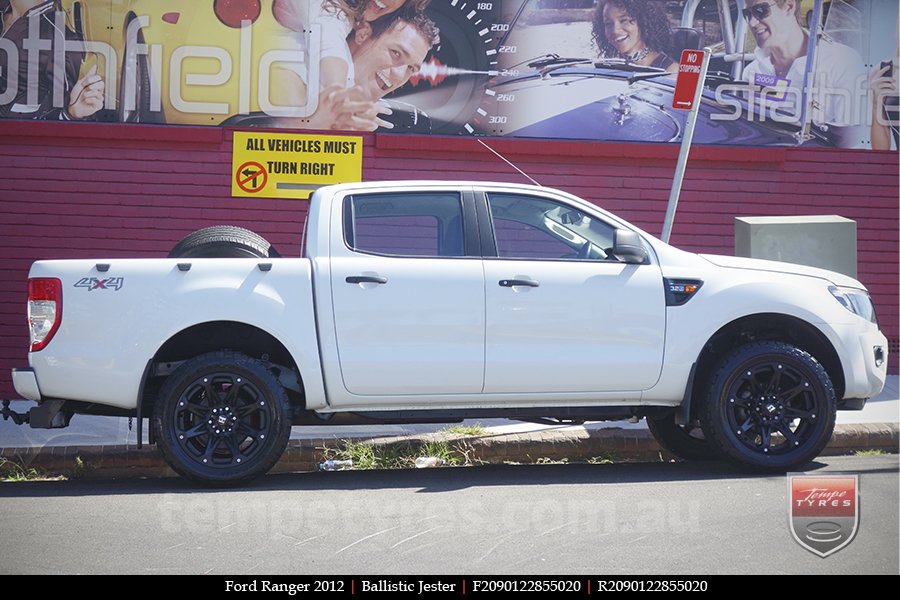 20x9.0 Ballistic Jester on FORD RANGER