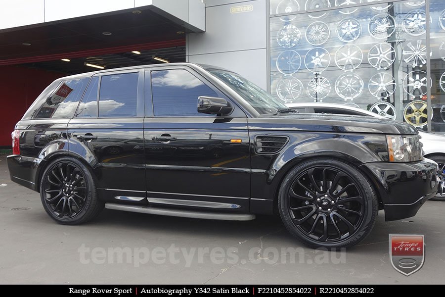 22x10 Autobiography Y342 SB on RANGE ROVER SPORT