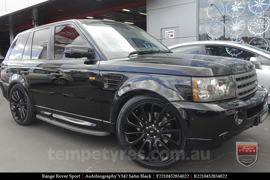 22x10 Autobiography Y342 SB on RANGE ROVER SPORT