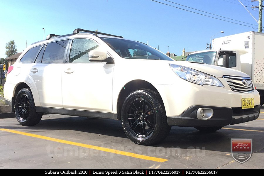 17x7.0 Lenso Speed 3 SP3 on SUBARU OUTBACK