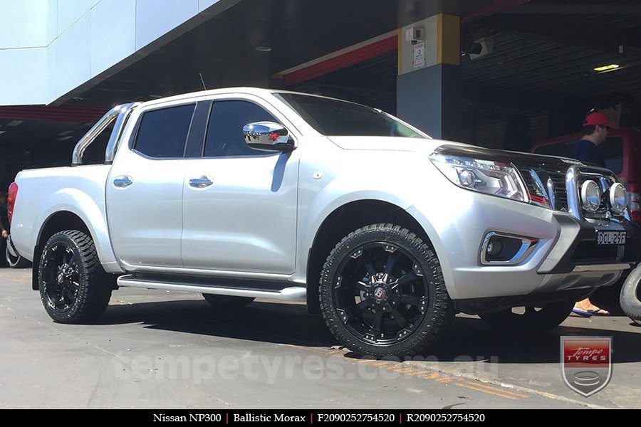 20x9.0 Ballistic Morax on Nissan Navara NP300