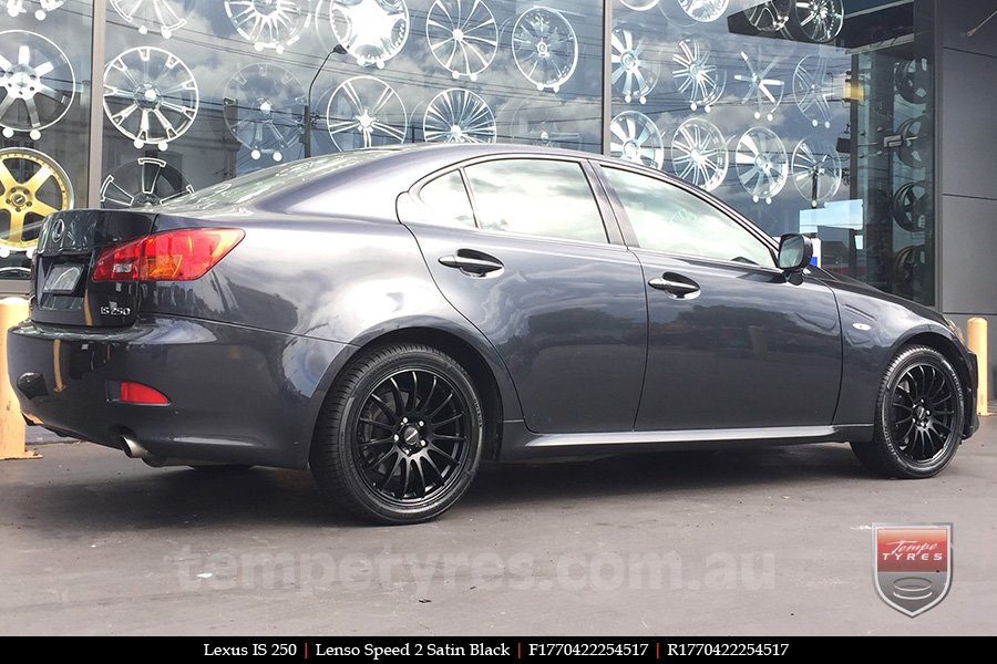 17x7.0 Lenso Speed 2 SP2 on LEXUS IS