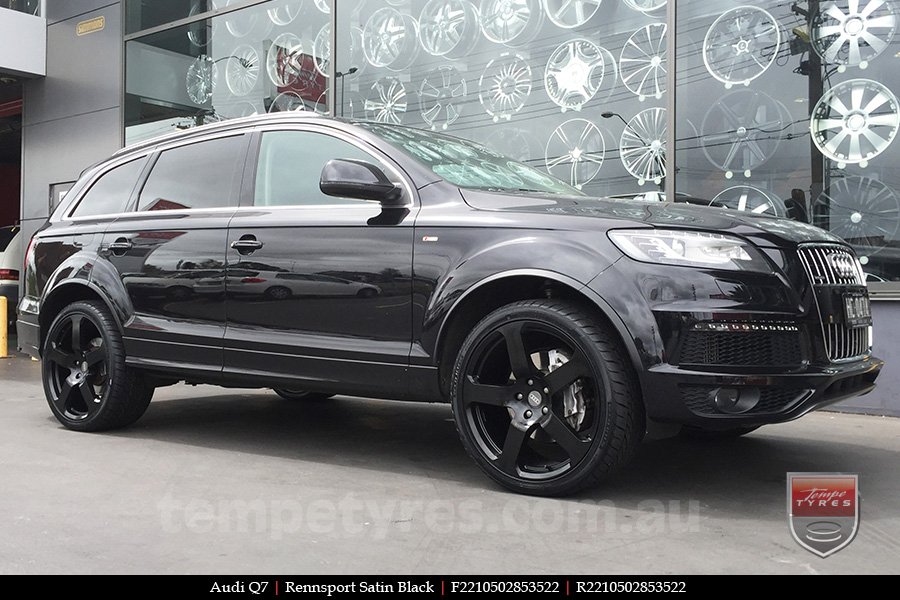 22x10 Rennsport SB on AUDI Q7