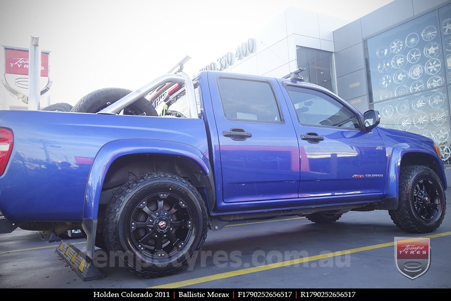 17x9.0 Ballistic Morax on HOLDEN COLORADO