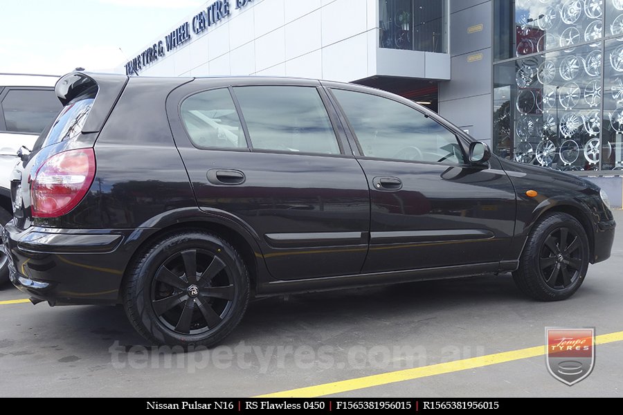 15x6.5 Incubus RS Flawless 0450 on NISSAN PULSAR