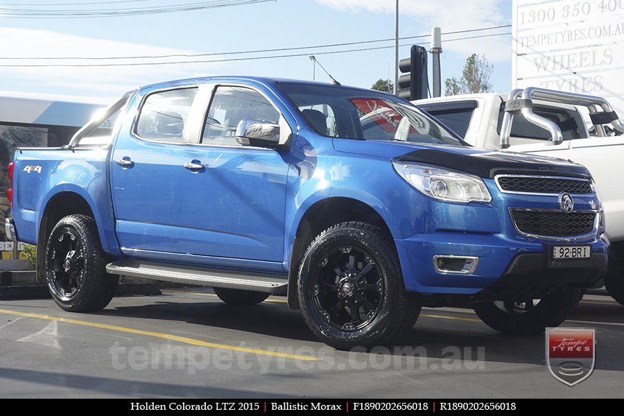 18x9.0 Ballistic Morax on HOLDEN COLORADO