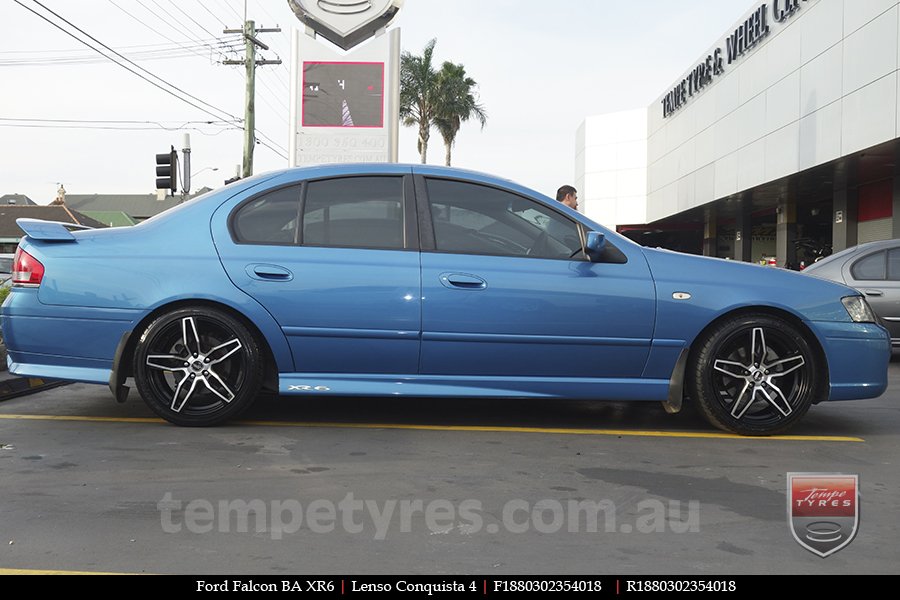 18x8.0 18x9.0 Lenso Conquista 4 CQ4 on FORD FALCON 