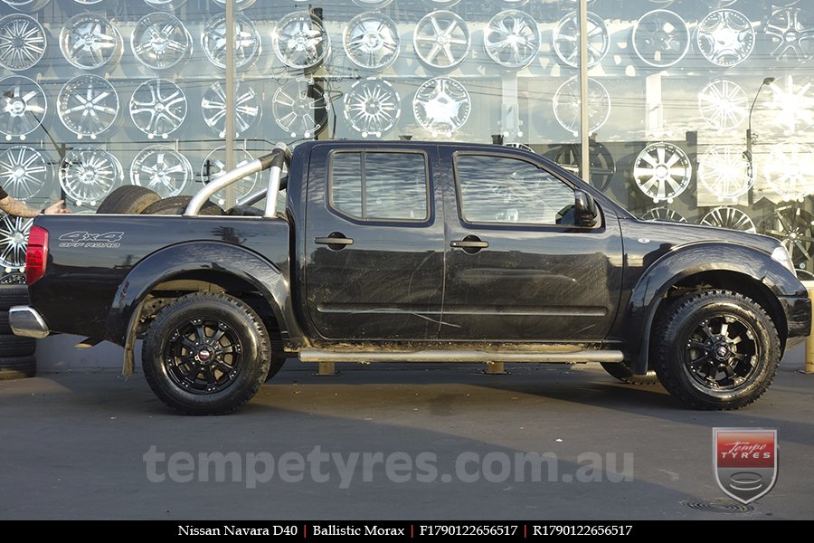 17x9.0 Ballistic Morax on NISSAN NAVARA