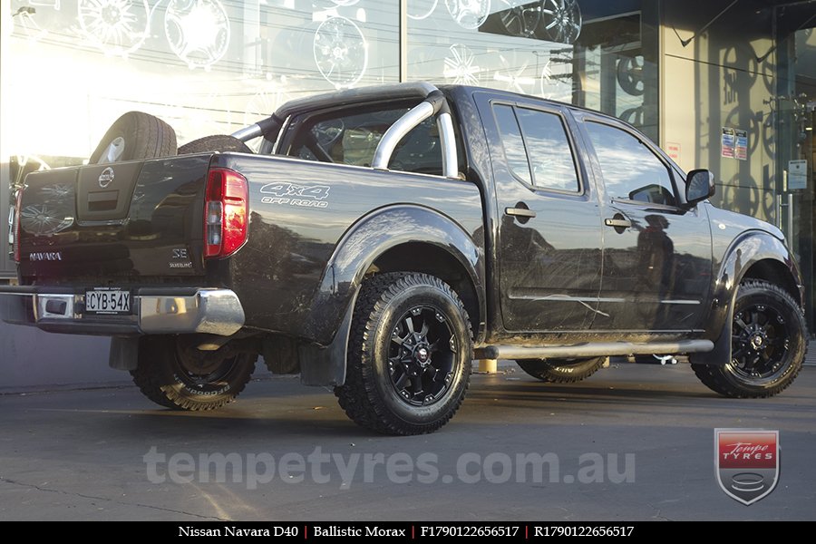 17x9.0 Ballistic Morax on NISSAN NAVARA