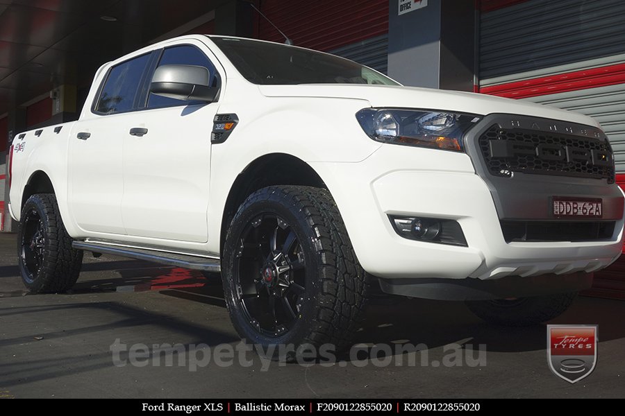 20x9.0 Ballistic Morax on FORD RANGER