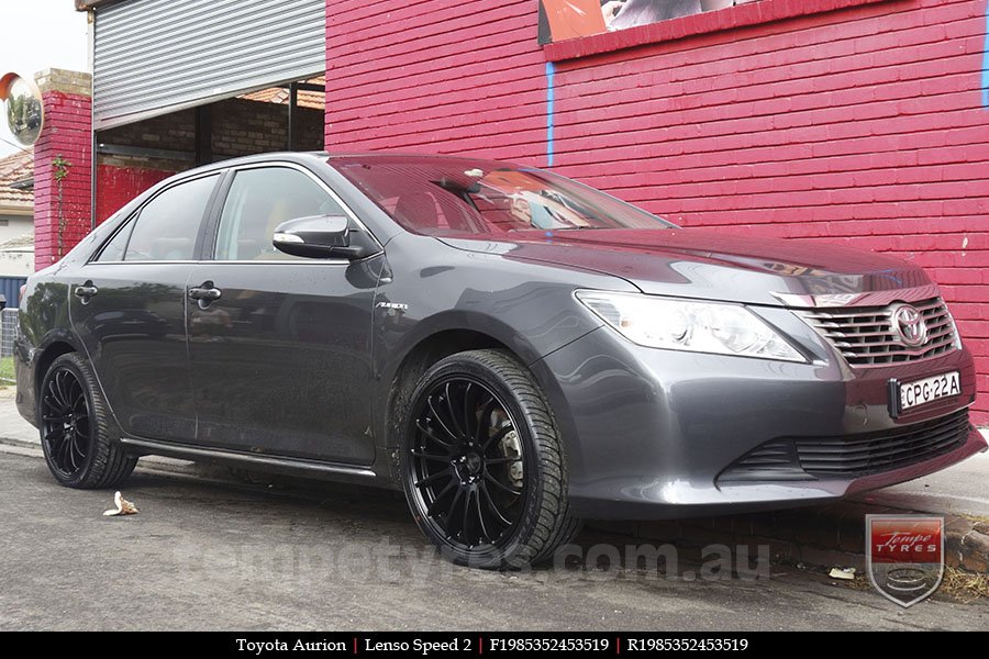 19x8.5 19x9.5 Lenso Speed 2 SP2 on TOYOTA AURION