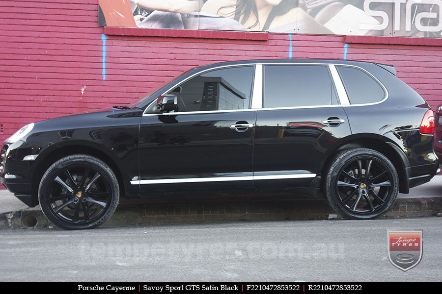 22x10 Savoy Sport GTS SB on PORSCHE CAYENNE