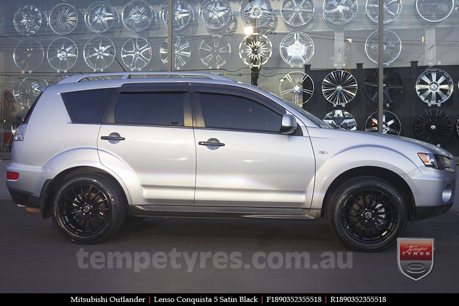 18x8.0 18x9.0 Lenso Conquista 5 SB CQ5 on MITSUBISHI OUTLANDER