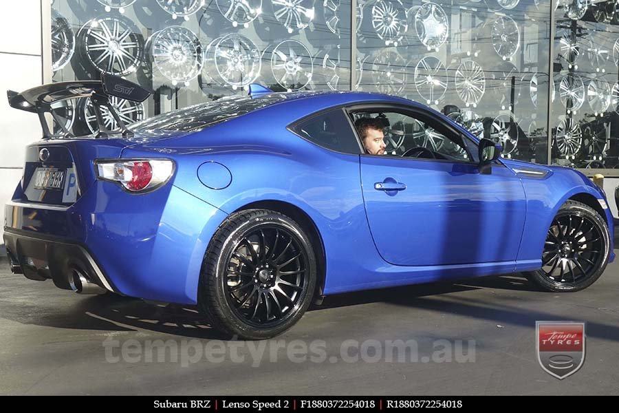 18x8.0 Lenso Speed 2 SP2 on SUBARU BRZ