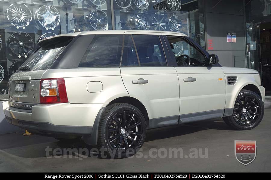 20x8.5 20x10 Sothis SC101 GB on RANGE ROVER SPORT