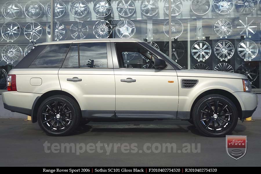 20x8.5 20x10 Sothis SC101 GB on RANGE ROVER SPORT