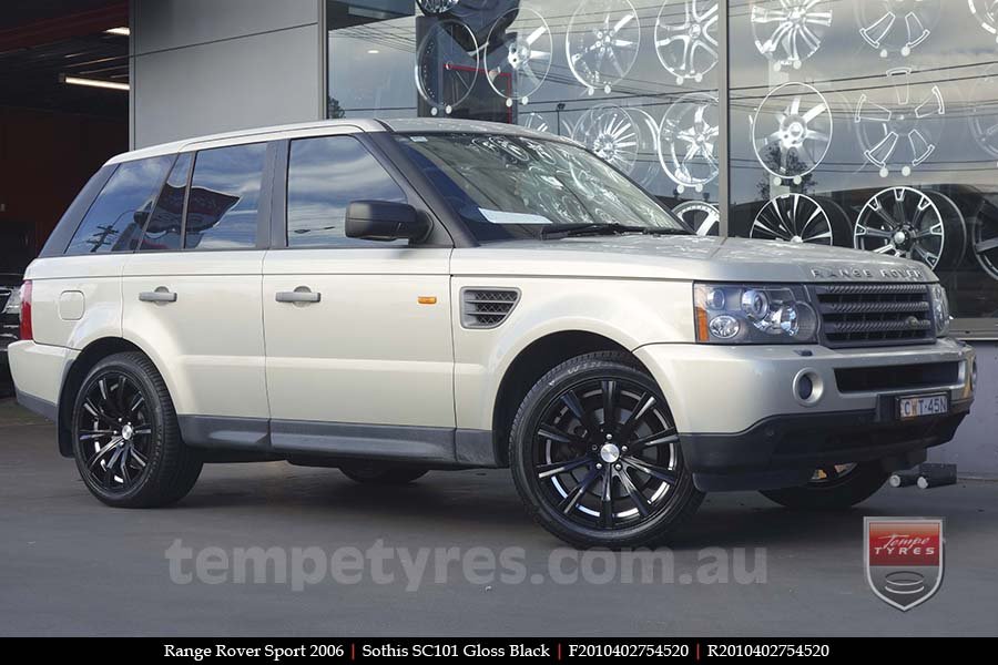 20x8.5 20x10 Sothis SC101 GB on RANGE ROVER SPORT