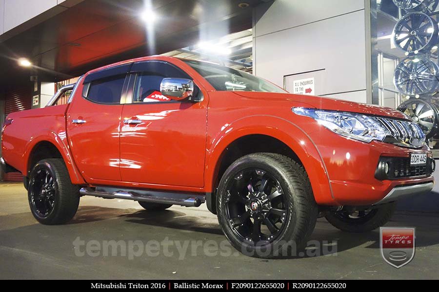 20x9.0 Ballistic Morax on MITSUBISHI TRITON