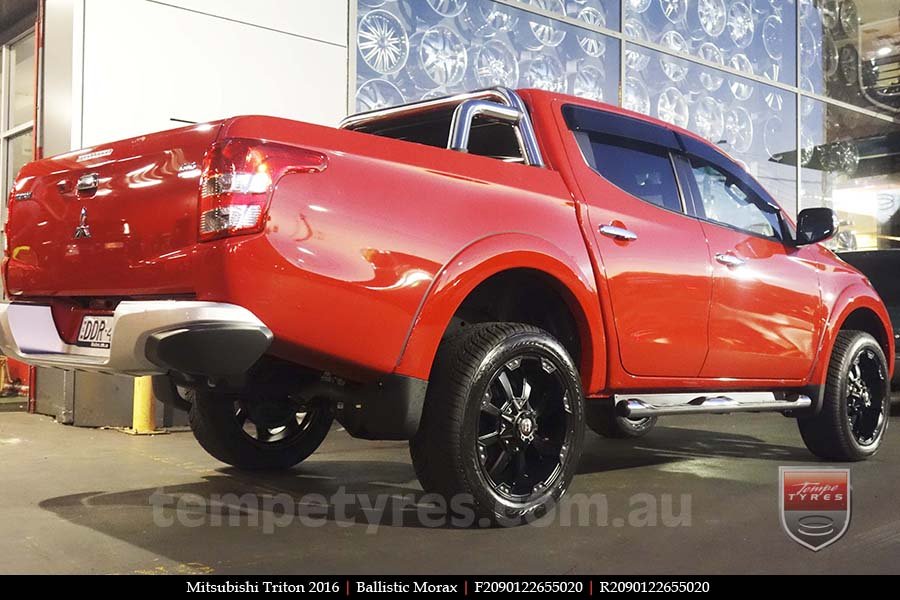 20x9.0 Ballistic Morax on MITSUBISHI TRITON