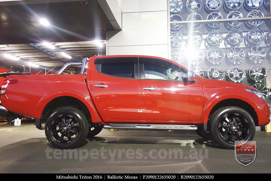 20x9.0 Ballistic Morax on MITSUBISHI TRITON