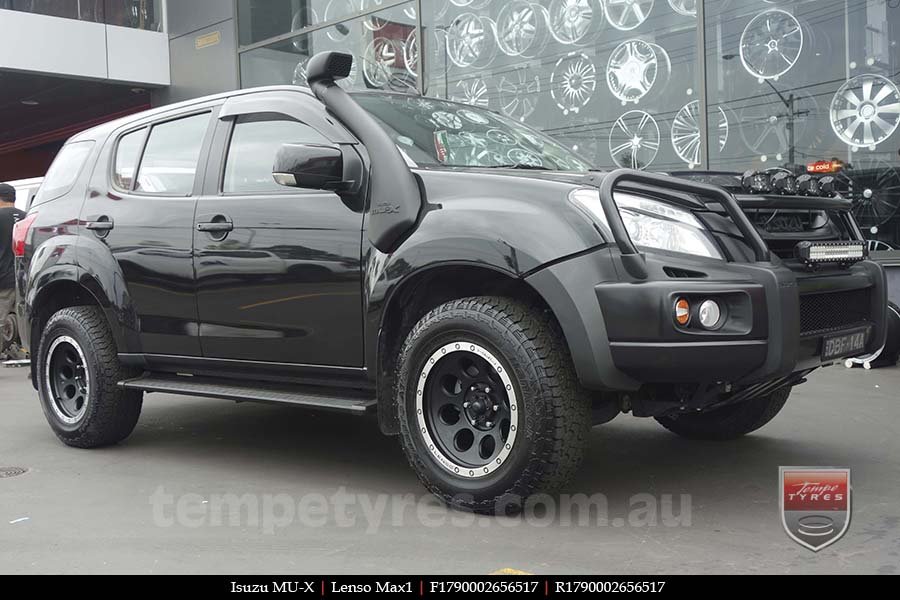 17x9.0 Lenso Max1 MBD on ISUZU MU-X