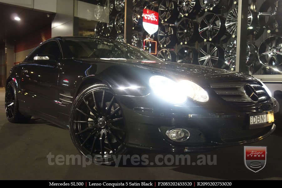 20x9.5 Lenso Conquista 5 SB CQ5 on MERCEDES SL-Class