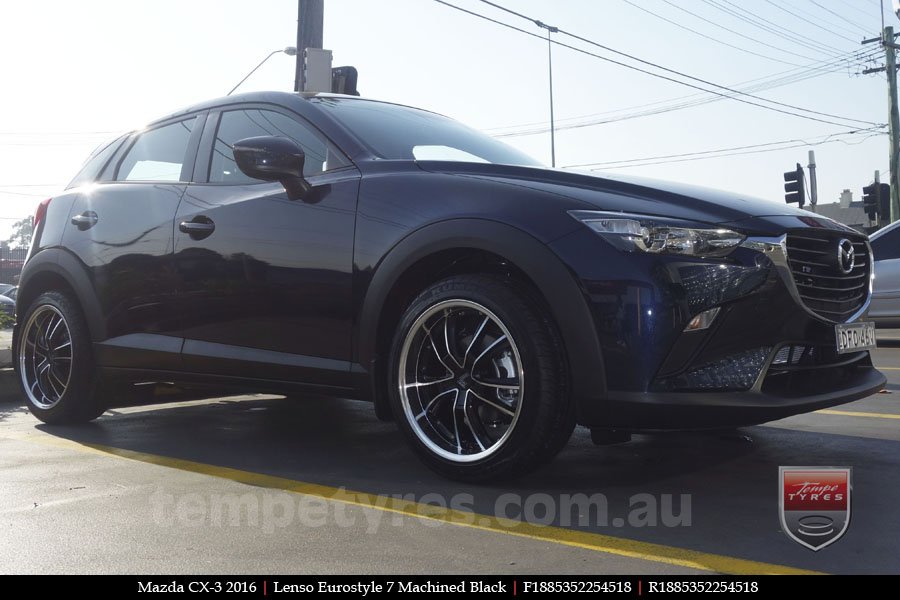 18x8.5 Lenso Eurostyle 7 ES7 on MAZDA CX3