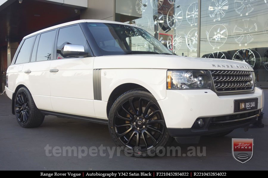 22x10 Autobiography Y342 SB on RANGE ROVER VOGUE