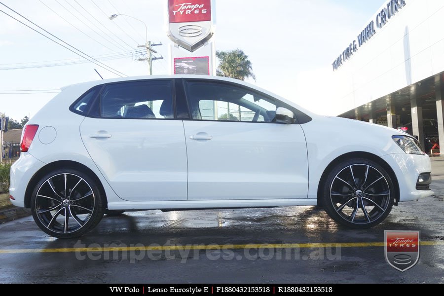 18x8.0 Lenso Eurostyle E ESE on VW POLO